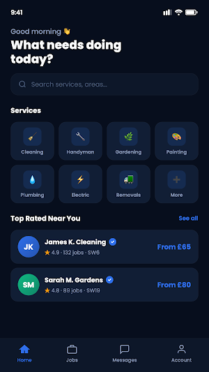 OutValue-Home Services Screenshot 0