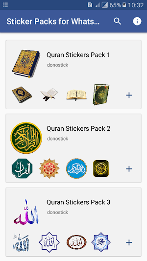 Quran Stickers for WhatsApp - WAStickerApps Pack Screenshot 0