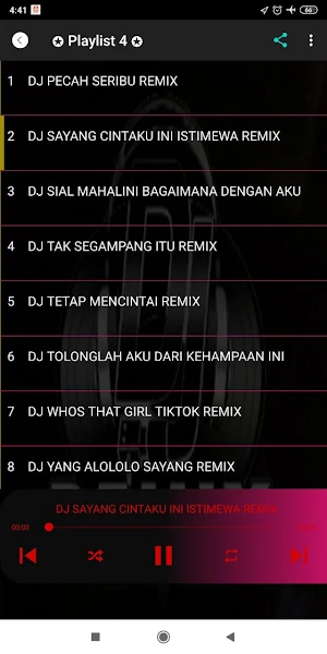 Dj Singkong dan keju offline Screenshot 2