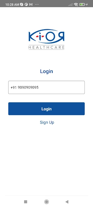 Kior Healthcare Screenshot 1
