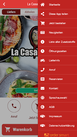La Casa de Pizza Screenshot 2