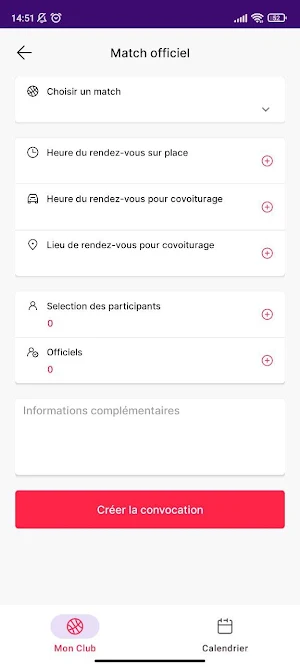 Mon Club Basket Ball Screenshot 1