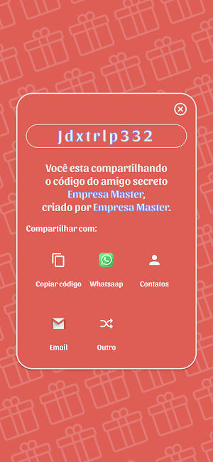 Amigos Secretos: Sorteio Screenshot 3