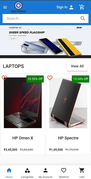 Mectronics - Shop Electronics Screenshot 0