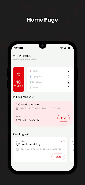 Naffco-Digital FM - Field App Screenshot 0