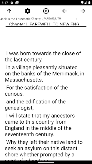 Book, Jack in the Forecastle Screenshot 1