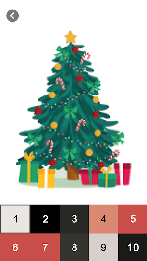 Christmas Pixel Art Color Book Screenshot 3