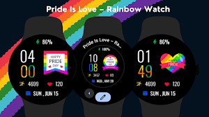 Pride Is Love – Rainbow Watch Screenshot 3