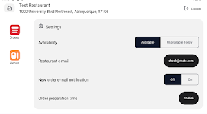 Nosh - Merchant App Screenshot 1