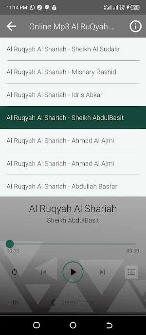 Abdul Wali Al Arkani Mp3 Quran Screenshot 3