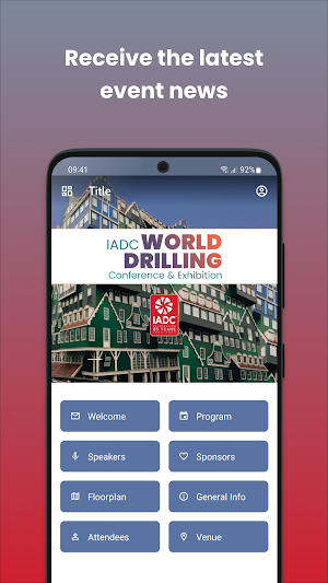 IADC Conferences Screenshot 1