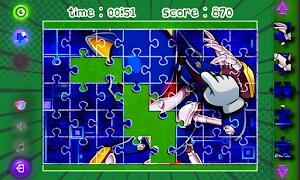 Sonica Hedgehog Jigsaw Puzzle Screenshot 2