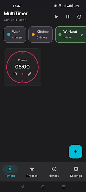 Multitimer Pro Screenshot 3