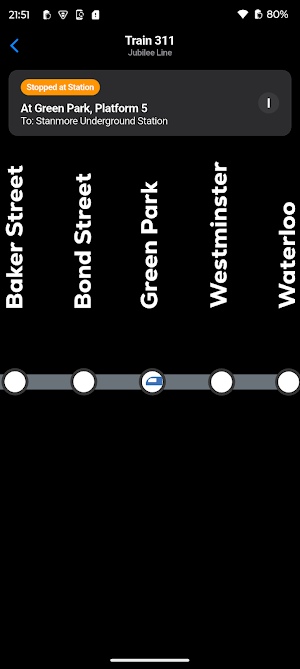 RailTracker Screenshot 2