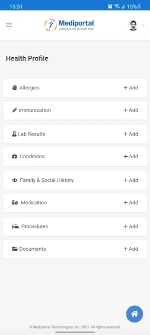 Mediportal Mpower Screenshot 3