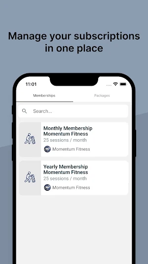 Momentum Fitness Screenshot 3