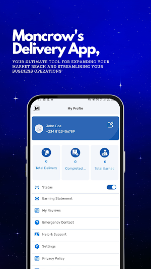 Moncrow Delivery Screenshot 1