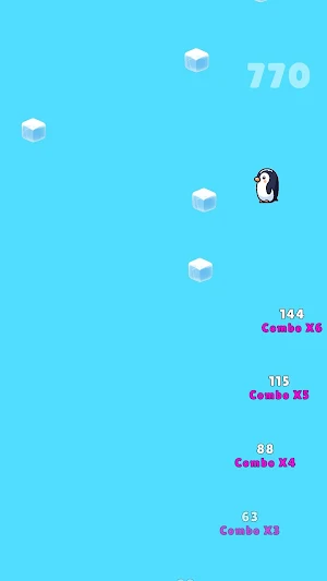 Penguin Frost Jump Screenshot 1