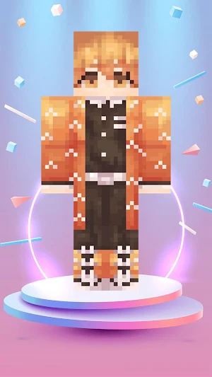 Demon Slayer Skin Minecraft Screenshot 0