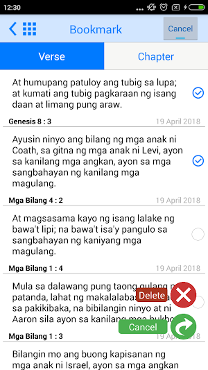 Holy Bible in Filipino Screenshot 1