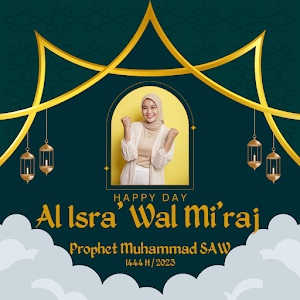 Isra Mi'raj Photo Frame 2023 Screenshot 0