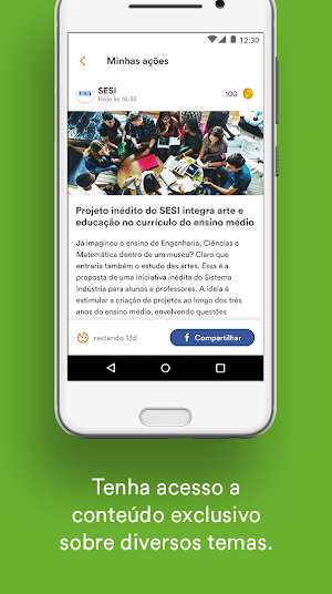 Geração SESI SENAI Screenshot 1