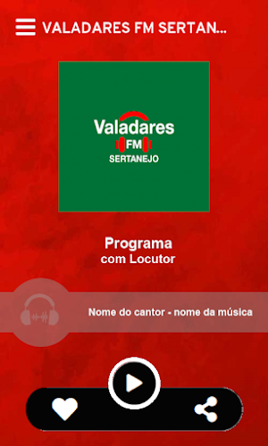Valadares FM Sertanejo Screenshot 1