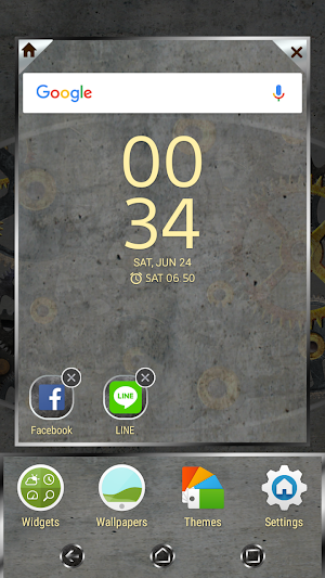 Rotating gears  | Xperia™ Them Screenshot 3