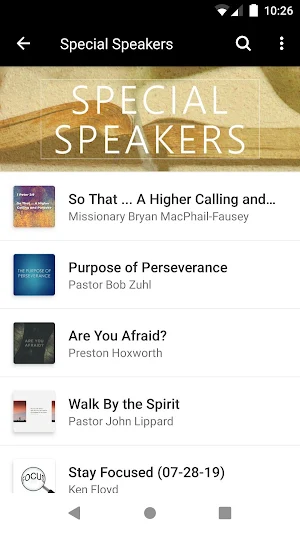 Calvary Baptist Church BC, MI Screenshot 2