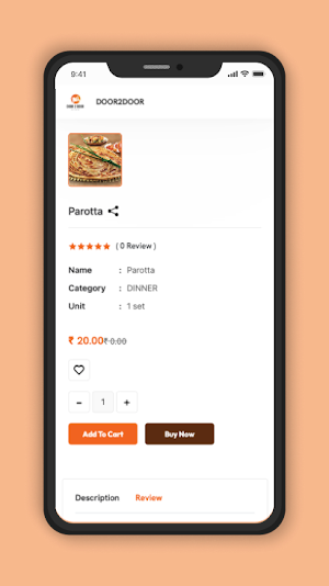 Door2Door Delivery Screenshot 1