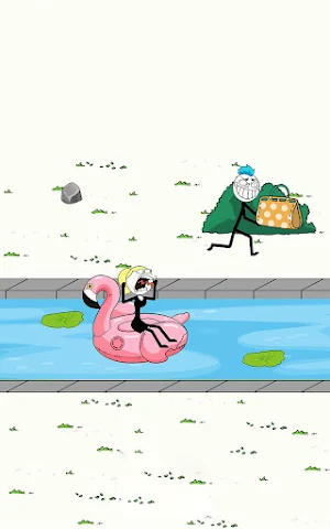 Thief Game Puzzle - Stickman Puzzle, Brain Teaser Screenshot 1