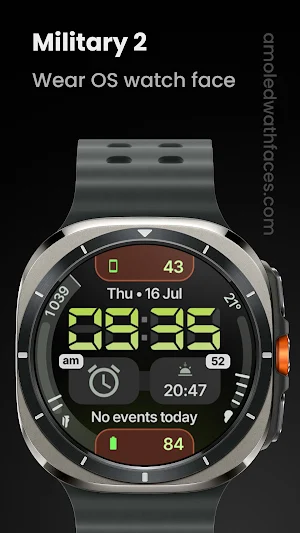 Military 2: Watch Face Screenshot 0