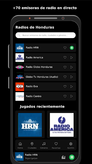 Radios de Honduras Screenshot 0