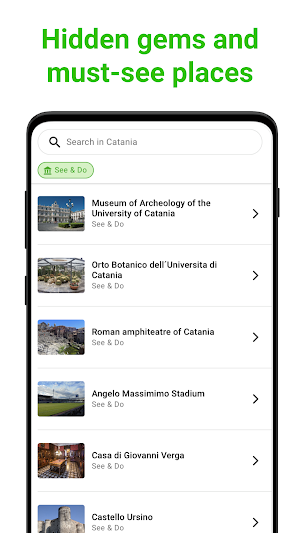 Catania Tour Guide:SmartGuide Screenshot 2