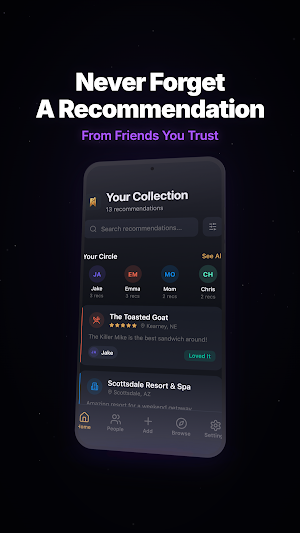 RecKeeper: Save Recs & Tips Screenshot 0