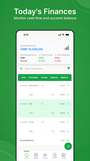 Bizcash Tracker Screenshot 0