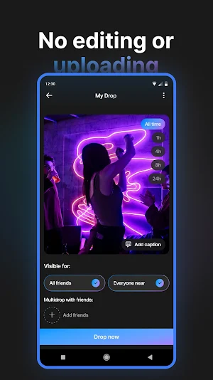 Droppy - Friends, Nearby, Meet Screenshot 3
