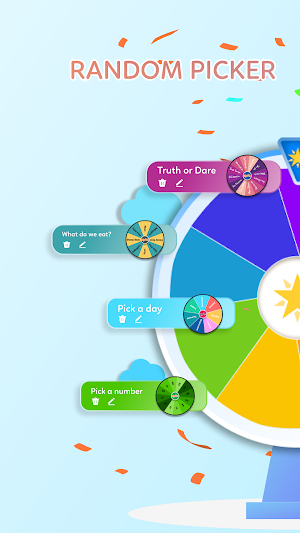 Random Wheel, Wheel of Fortune Screenshot 1