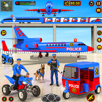 Police Tuk Tuk Transport Truck