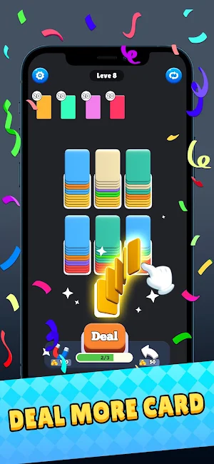 Card Shuffle:Sort Puzzle Game Screenshot 3