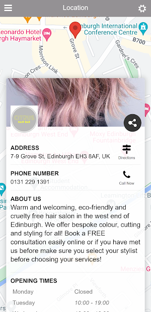 Citrus Hair Bar Screenshot 1