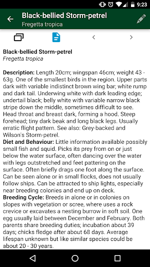 Antarctic Wildlife Guide Screenshot 2