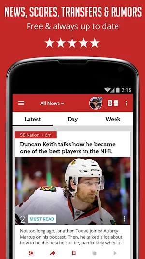 Chicago Hockey News Screenshot 0