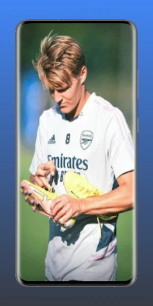 Martin Odegaard 4K Wallpaper Screenshot 2