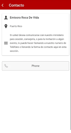 Emisora Roca De Vida Screenshot 1