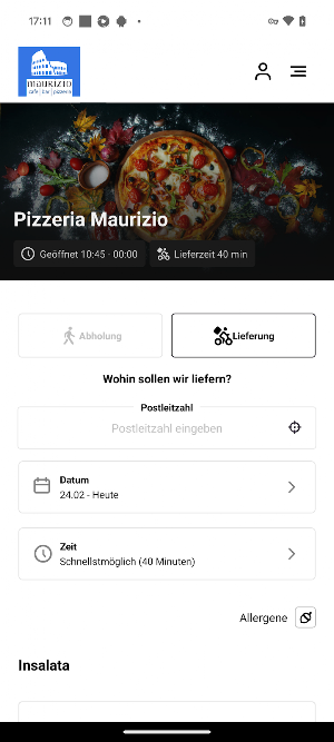 Pizzeria Maurizio Screenshot 0