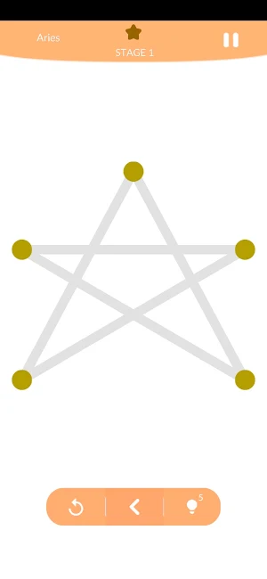 Single Touch Draw - One Line Drawing Puzzle Screenshot 1