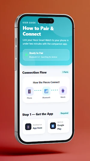 Hoco Smart Watch App Guide Screenshot 1