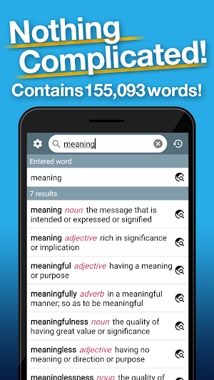 The English Dictionary Screenshot 1