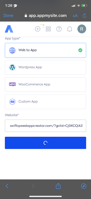 App builder Screenshot 3